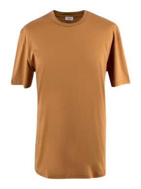 Zimmerli Mustard Yellow Cotton T-Shirt