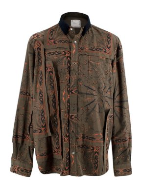 Sacai x Dr. Woo Bandana Print Shirt