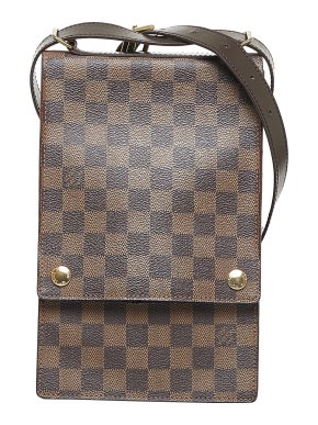Louis Vuitton Damier Ebene Portobello crossbody Bag