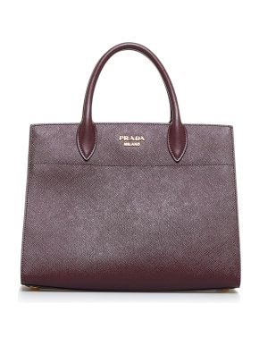 Prada Saffiano Bibliotheque Tote Bag