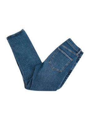 Agolde Blue Straight Leg Jeans