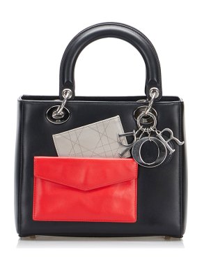 Limited Edition Pocket Medium Lady Dior Bag