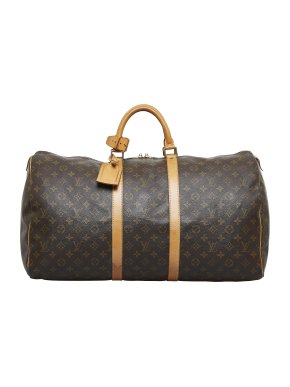 Louis Vuitton Monogram Keepall 55 Duffle Bag