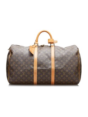 Louis Vuitton Monogram Keepall 55 Duffle Bag