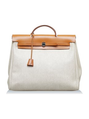 Hermes Toile Vache Hunter Herbag 31 PHW