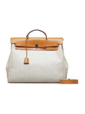 Hermes Toile Vache Calfskin Herbag 39 MM