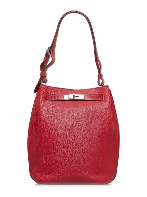 Hermes Rouge Togo So Kelly 22 PHW