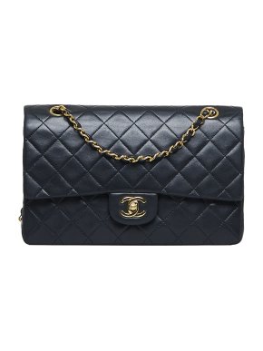 Chanel Lambskin Quilted Medium Double Flap Bag
