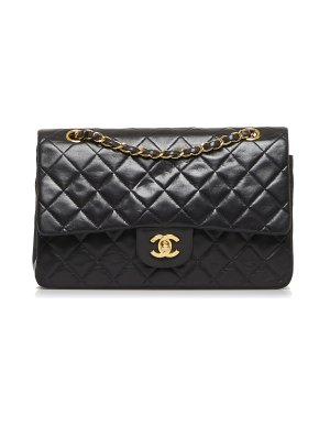 Chanel Lambskin Quilted Medium Double Flap Bag