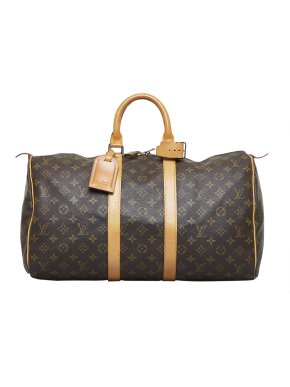 Louis Vuitton Monogram Keepall 45 Duffle Bag