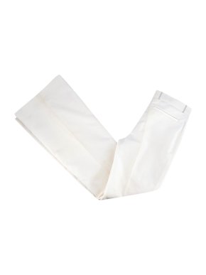 Gucci Cream Cotton Blend Flared Trousers