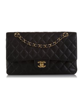 Chanel Caviar Quilted Medium Double Flap Bag