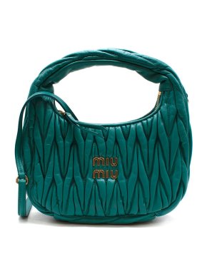 Miu Miu Wander Matelasse Mini Hobo Bag
