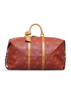 Louis Vuitton LV America's Cup Keepall Bandouliere Duffle Bag