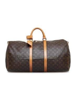 Louis Vuitton Monogram Keepall 55 Duffle Bag