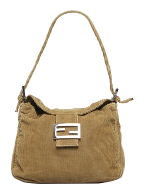 Fendi Corduroy Mamma Baguette Bag