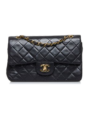 Chanel Lambskin Quilted Small Double Flap Bag