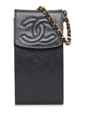 Chanel Caviar CC Cigarette Case