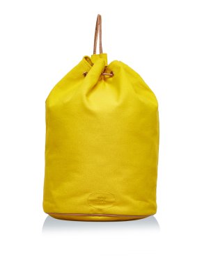 Hermes Polochon Mimile Canvas Shoulder Bag