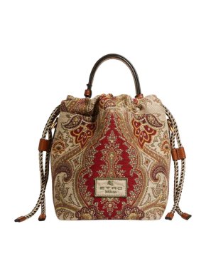 Etro Paisley Printed Drawstring Bag
