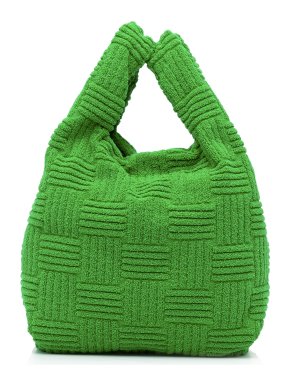 Bottega Veneta Terry Cloth Jacquard Tote Bag