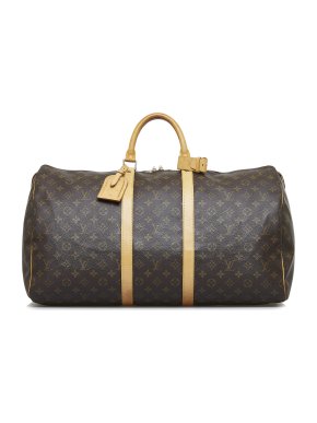 Louis Vuitton Monogram Keepall 55 Duffle Bag