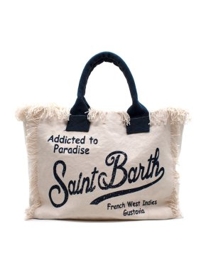 Mc2 Saint Barth Addicted To Paradise Canvas Tote