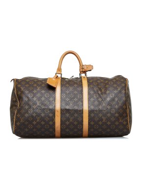 Louis Vuitton Monogram Keepall 50 Duffle Bag