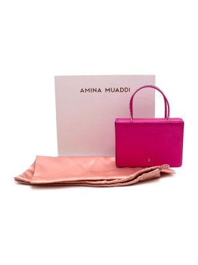 Amina Muaddi Super Amini Gilda Top-Handle Bag