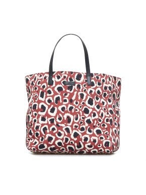 Gucci Abstract Printed Canvas Tote Bag