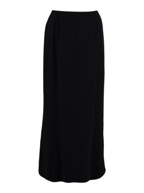 Valentino Couture Vintage Black Maxi Skirt