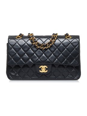 Chanel Lambskin Quilted Small Double Flap Bag