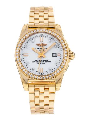 Breitling 18kt Rose Gold Limited Edition Diamond Set Galactic 29 Watch