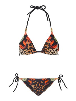 Heidi Klein Leopard Triangle Bikini