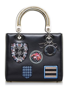 Patch Embellished Medium Lady Dior Bag