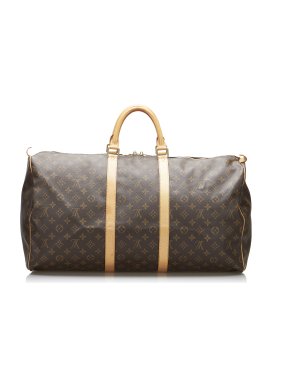 Louis Vuitton Monogram Keepall 55 Duffle Bag