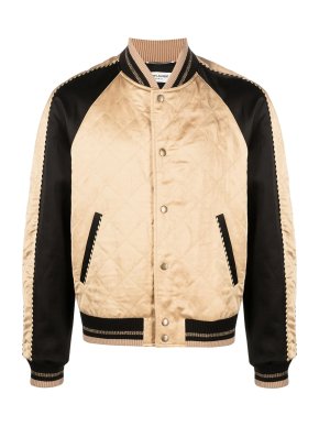 Saint Laurent Quilted Teddy Jacket