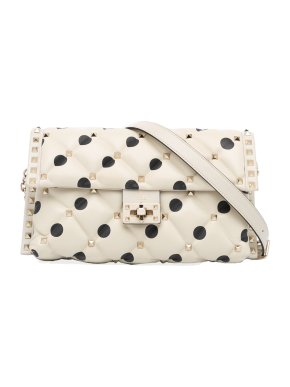 Valentino Garavani Candystud Polkadot Crossbody Bag