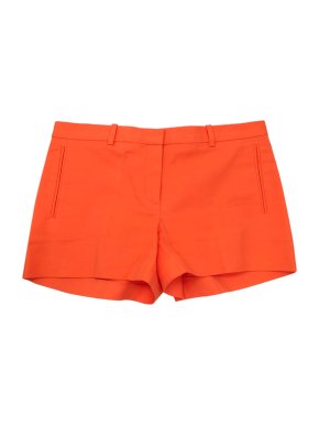 Versace Bright Orange Tailored Shorts