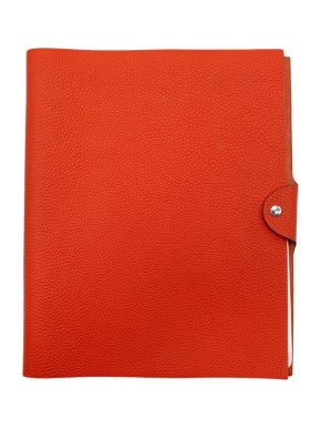 Hermes Orange Ulysse GM Agenda Cover & Refill