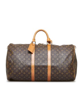 Louis Vuitton Monogram Keepall 55 Duffle Bag