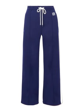 Loewe anagram embroidered jersey track pants