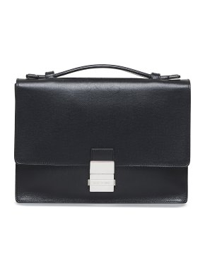 Dior Homme Black Leather Briefcase