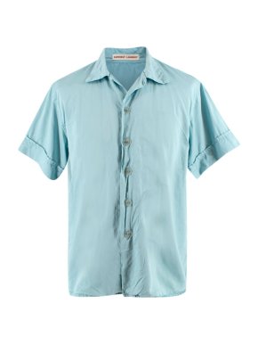 Cleverly Laundry Blue Cotton Pyjama Top