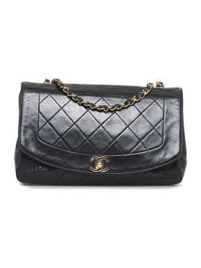 Chanel Lambskin Quilted Small Diana Flap Bag