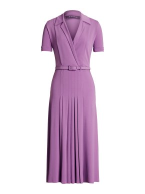 Ralph Lauren Collection Tabatha Jersey Day Dress