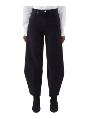 Toteme High-rise barrel-leg jeans
