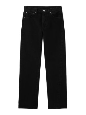 Toteme Black Twisted Seam Jeans