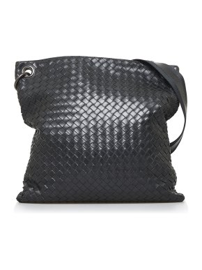 Bottega Veneta Intrecciato Crossbody Messenger Bag
