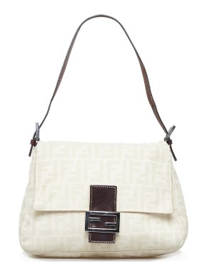 Fendi Off White FF Fabric Zucca Mamma Forever